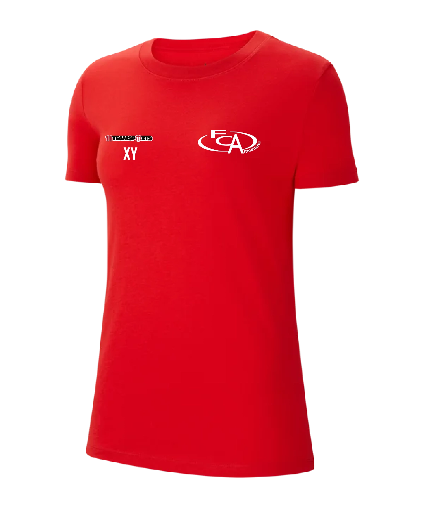 NIKE Park 20 T-Shirt Damen Rot Weiss FC Altmünster