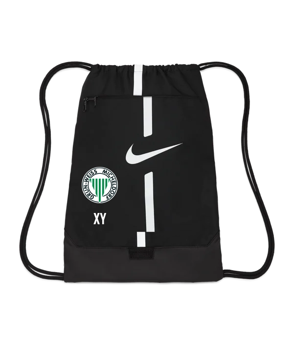 NIKE Academy Gymsack Schwarz SV-Grün-Weiß Micheldorf