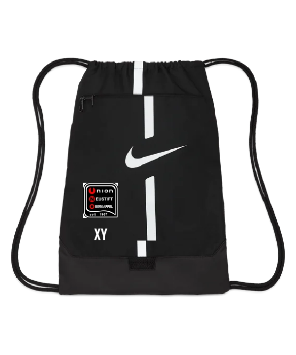 NIKE Academy Gymsack Schwarz Union Neustift/Oberkappel