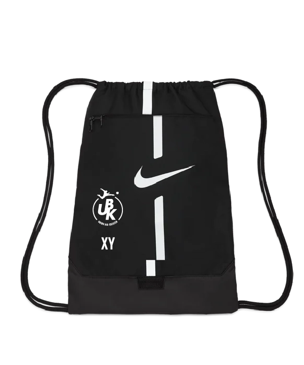 NIKE Academy Gymsack Schwarz Union Bad Kreuzen