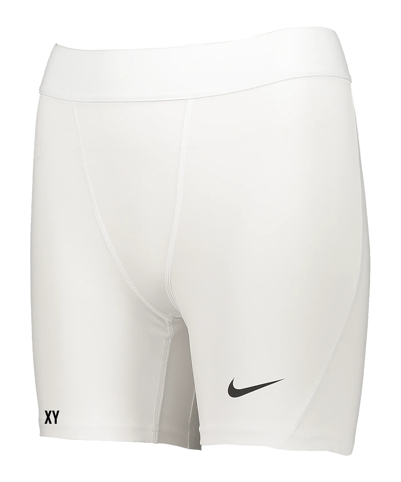 NIKE Pro Strike Short Damen Weiss Schwarz Ini