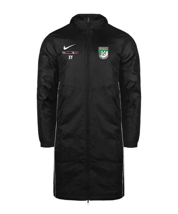 NIKE Park 26 Winterjacke Schwarz TSV Frankenburg
