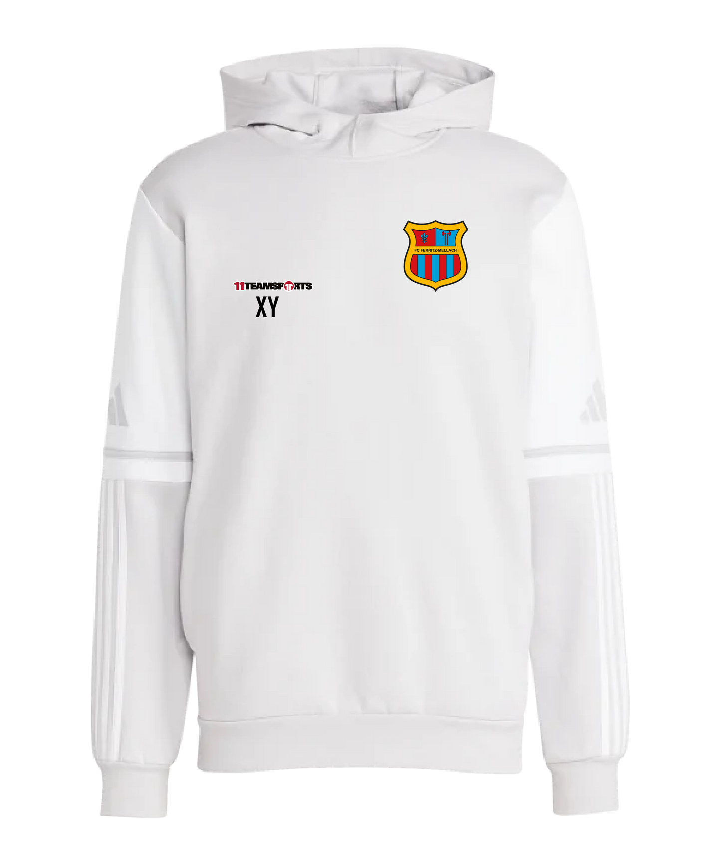 Adidas Ausgeh Hoodie Grau Kids FC Fernitz Mellach