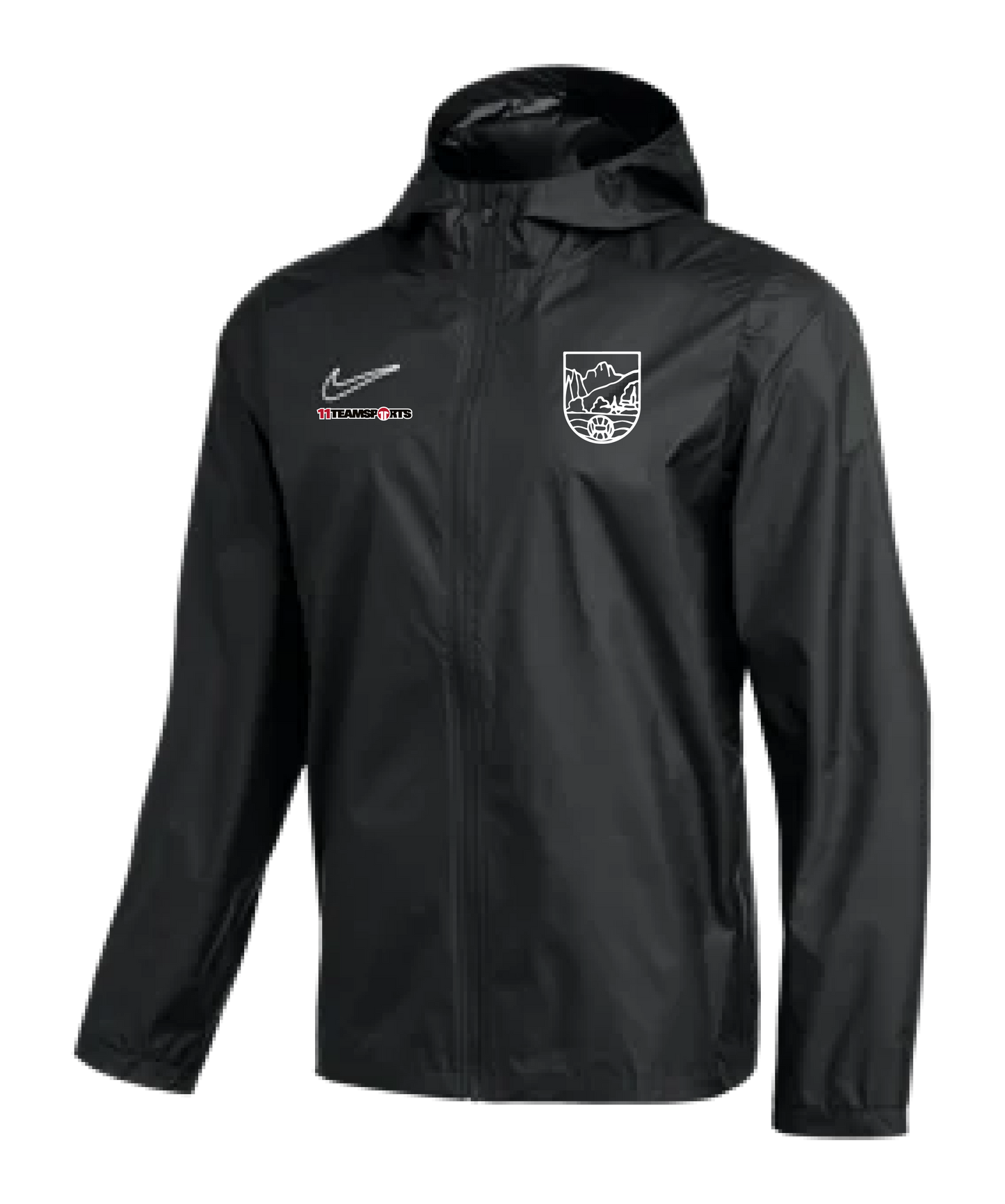 Nike Academy 25 Storm-FIT Fußball-Regenjacke-Kinder-Schwarz FC Gaishorn