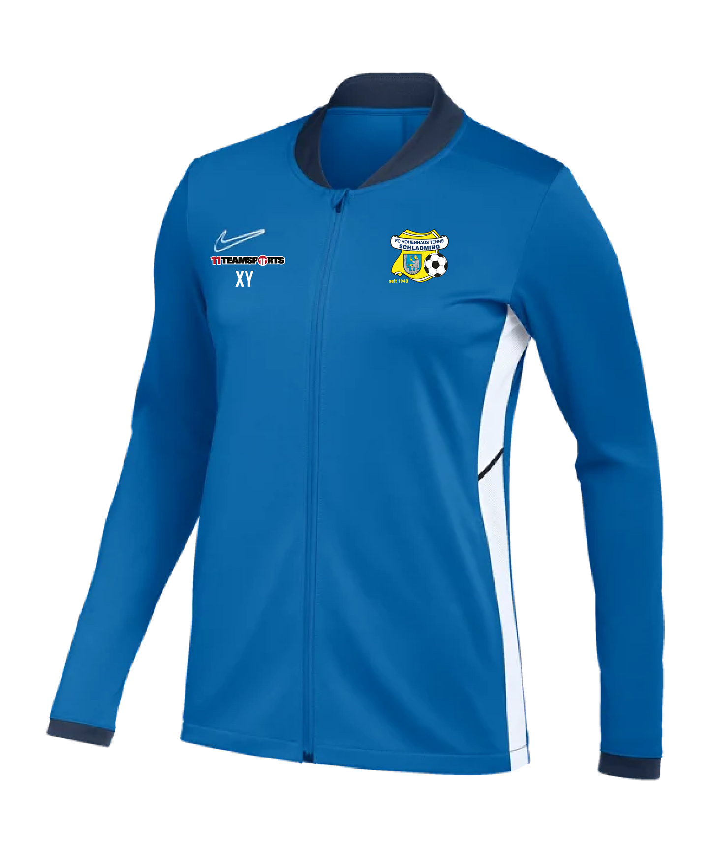Nike Trainigsjacke Blau Herren FC Schladming