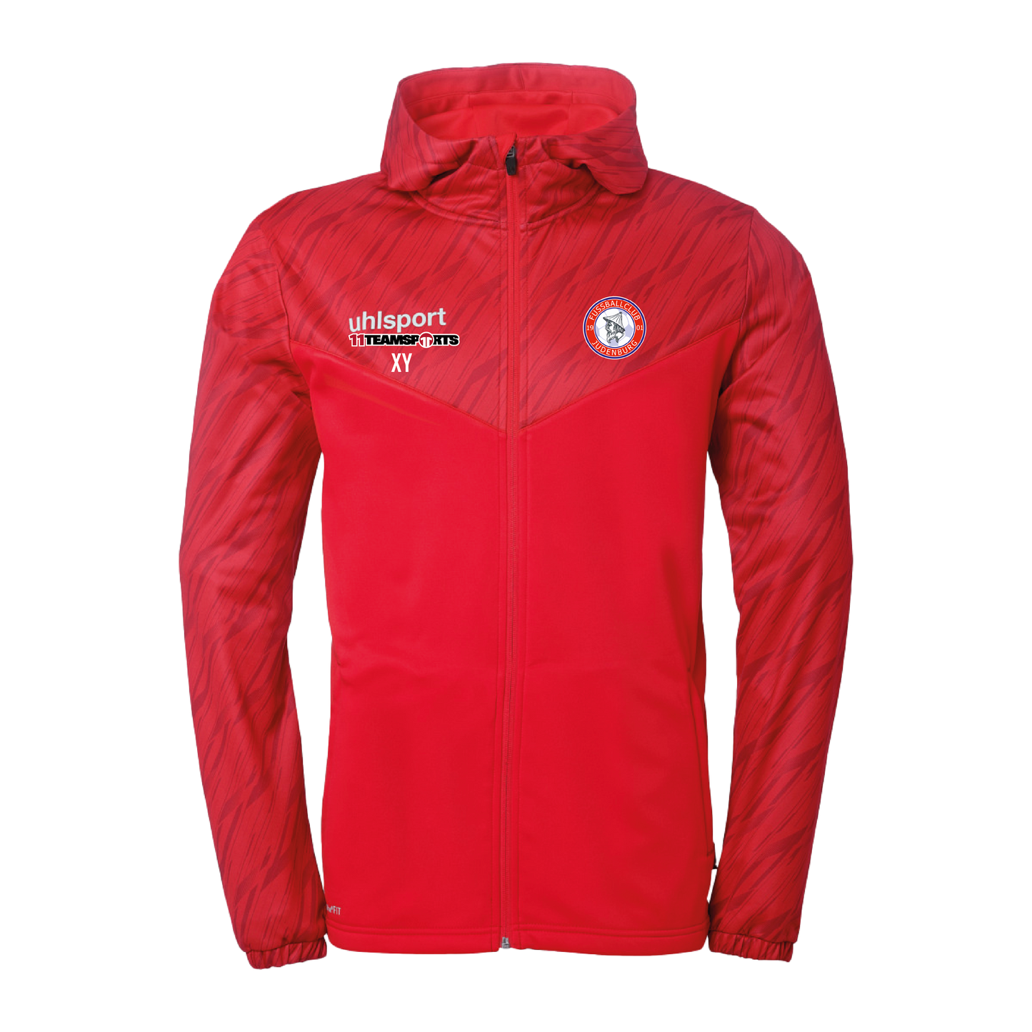 Uhlsport Kapuzenjacke rot FC Judenburg