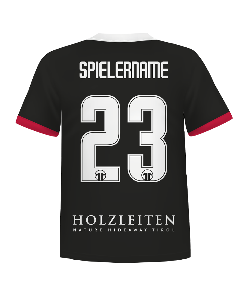 sanSirro Feldspielertrikot Kids Schwarz SPG Mieming