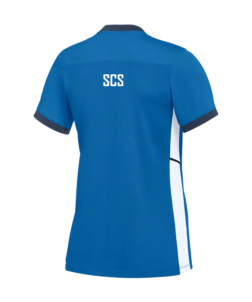 NIKE Academy 25 Trainingsshirt Damen Blau SC Schwanenstadt