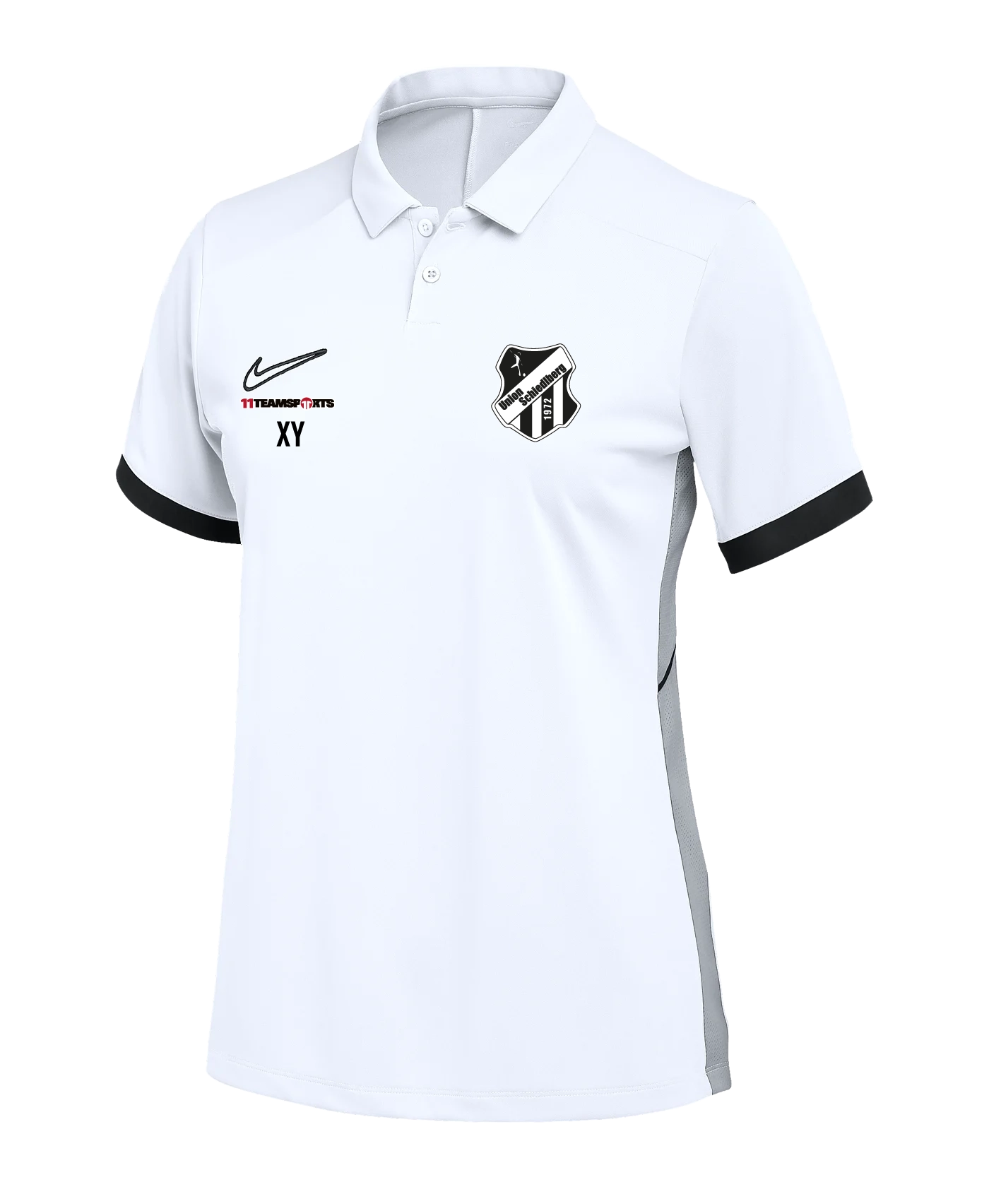 NIKE Academy 25 Polo Damen Weiss Union Schiedlberg