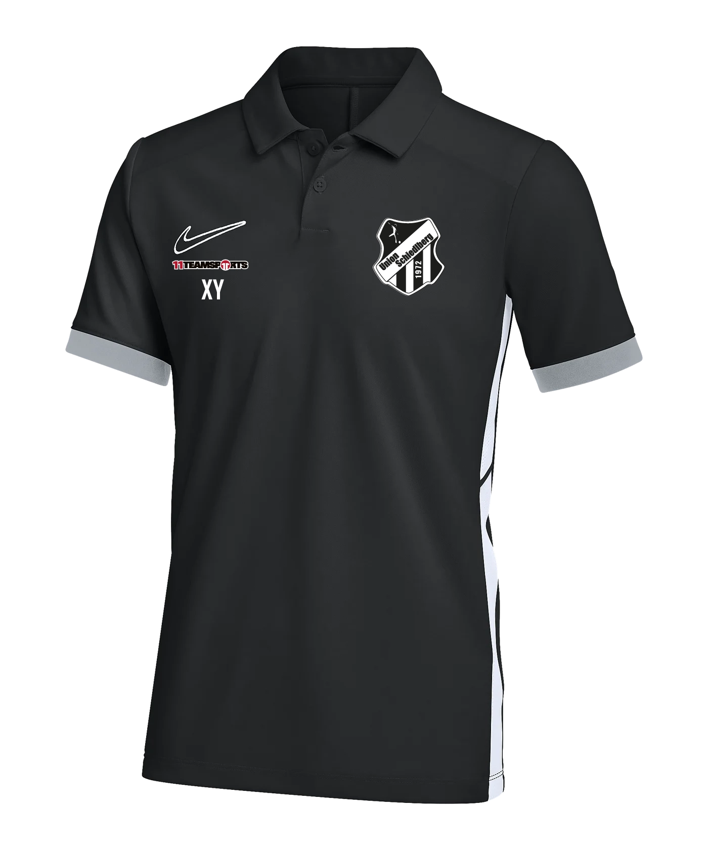 NIKE Academy 25 Polo Kids Schwarz Union Schiedlberg