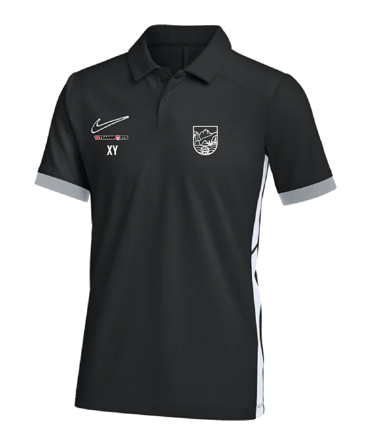 Nike Academy 25 Polo Kids Schwarz F010 FC Gaishorn