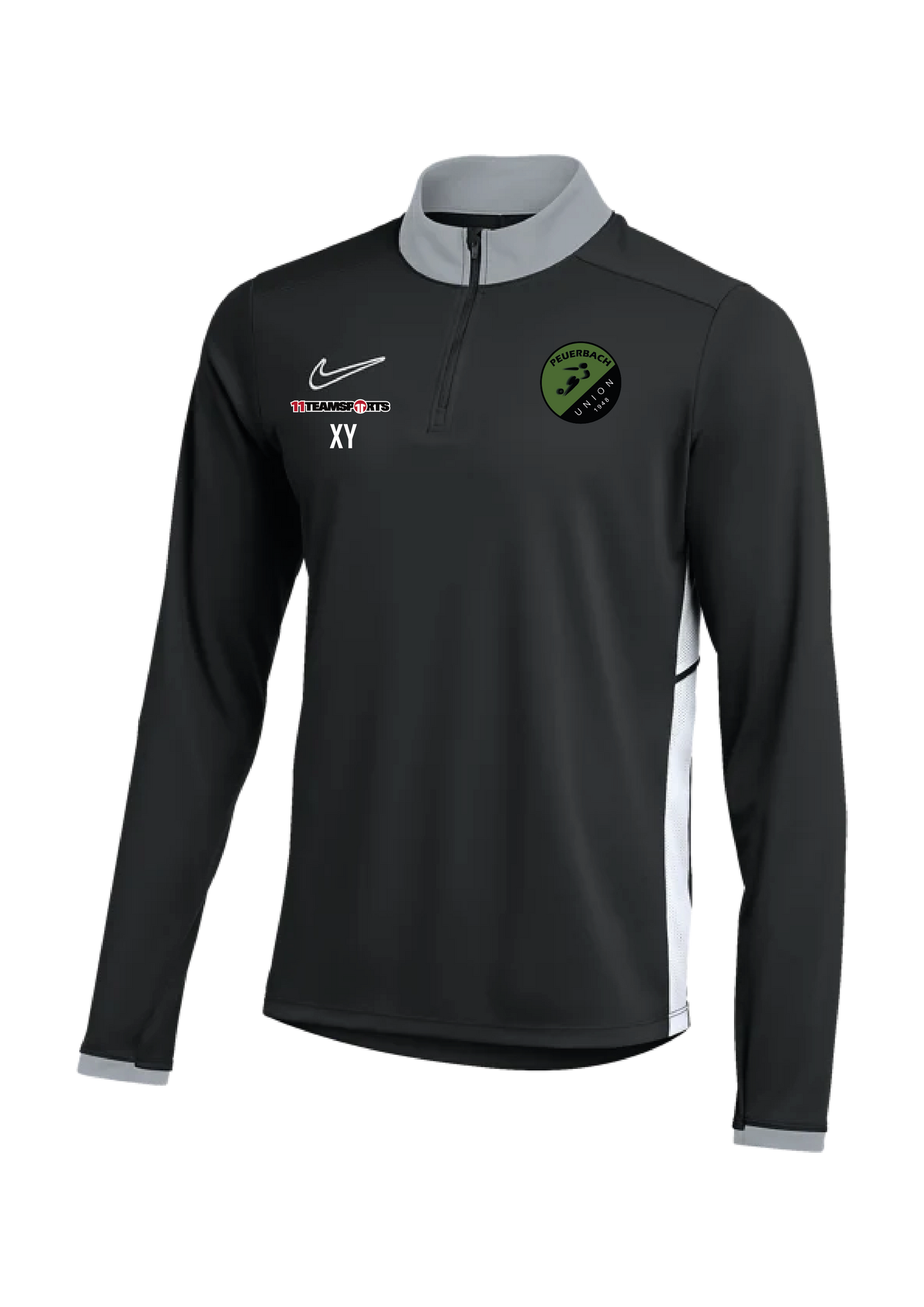 NIKE Academy 25 Drill Top Sweatshirt Damen Schwarz Union Peuerbach