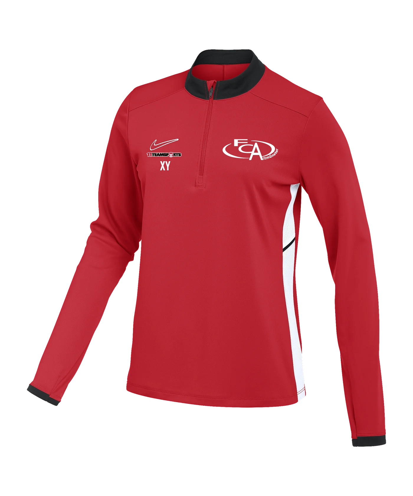 NIKE Academy 25 Drill Top Sweatshirt Damen Rot FC Altmünster