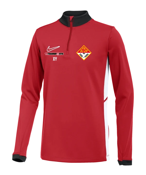 NIKE Academy 25 Drill Top Sweatshirt Kids Rot ATSV Stadl-Paura