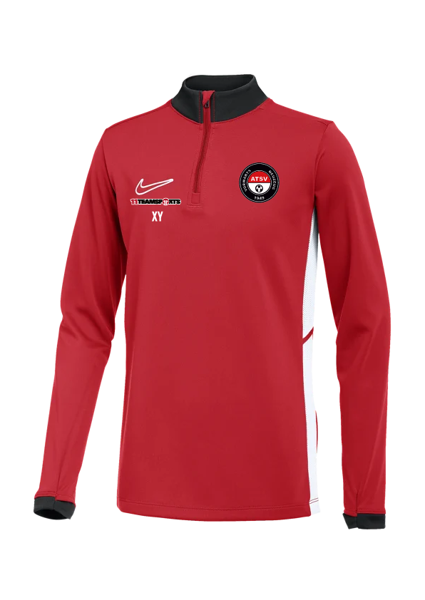 NIKE Academy 25 Drill Top Sweatshirt Kids Rot ATSV Vorwärts Neuzeug