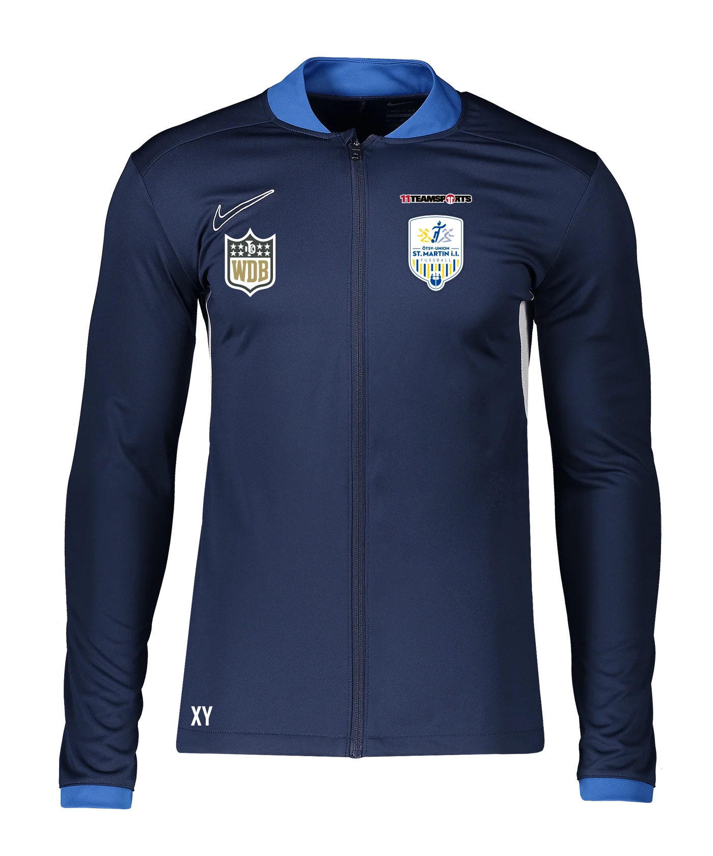 NIKE Academy 25 Trainingsjacke Blau ÖTSV Union St. Martin