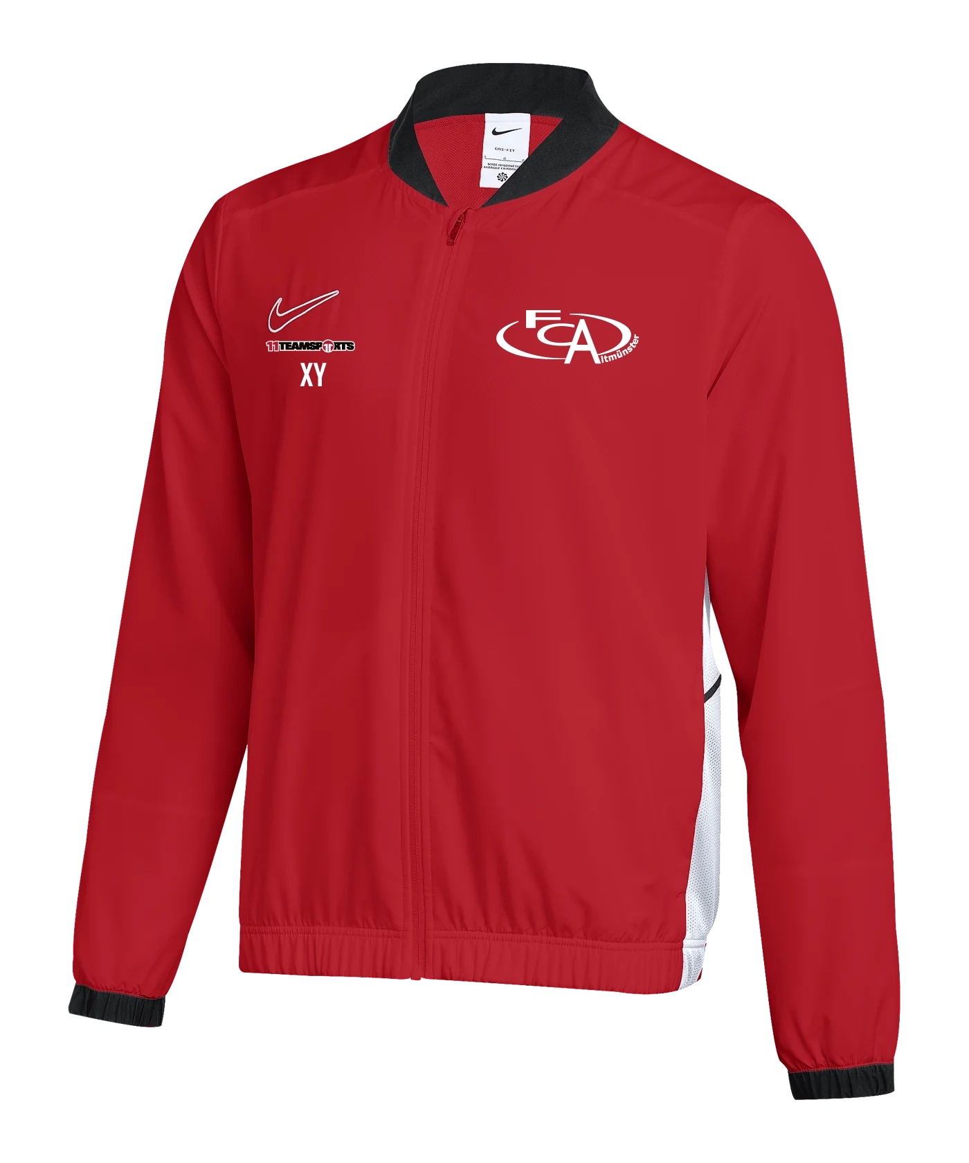 NIKE Academy 25 Präsentationsjacke Rot FC Altmünster
