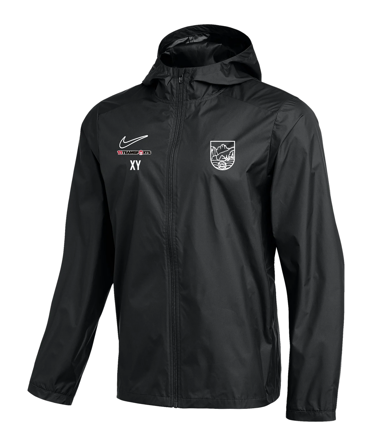 Nike Academy 25 Regenjacke Kids Schwarz F010 FC Gaishorn