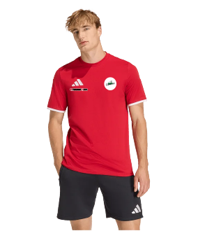 adidas Entrada 26 Trainingsshirt Rot Extra Kick