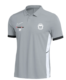 NIKE Academy 25 Polo Grau ASKÖ Ohlsdorf
