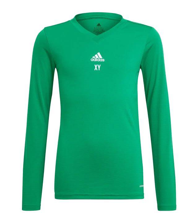 ADIDAS Team Base Top langarm Dunkelgrün Ini