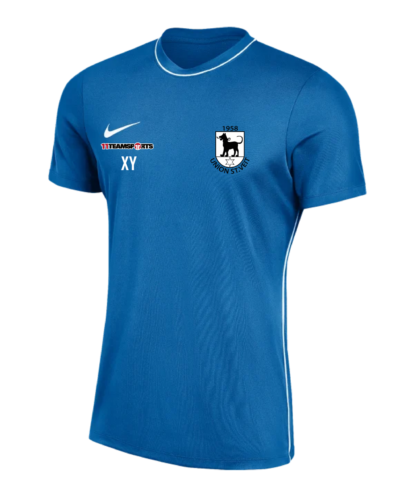 NIKE Park 26 Trainingsshirt Kids Blau Union St. Veit