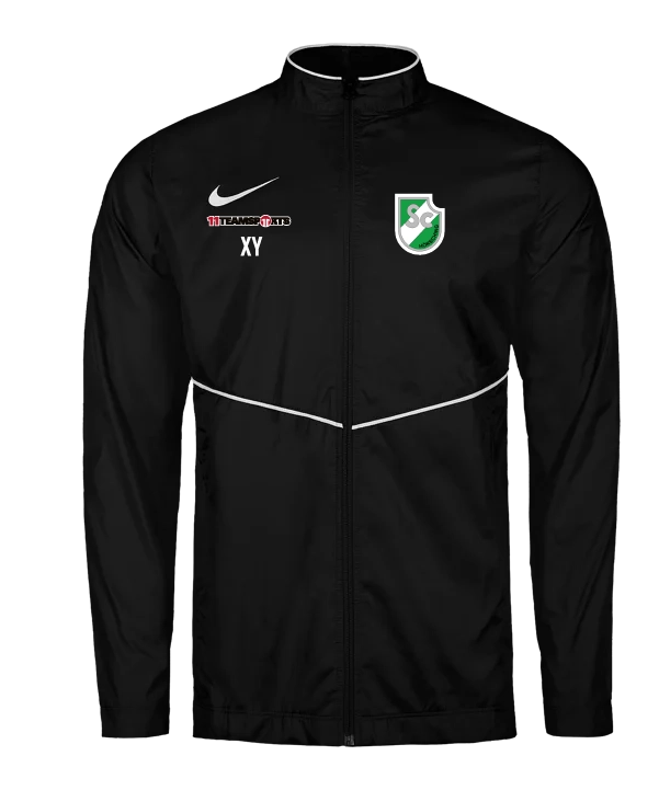 NIKE Park 26 Regenjacke Schwarz SC Hörsching