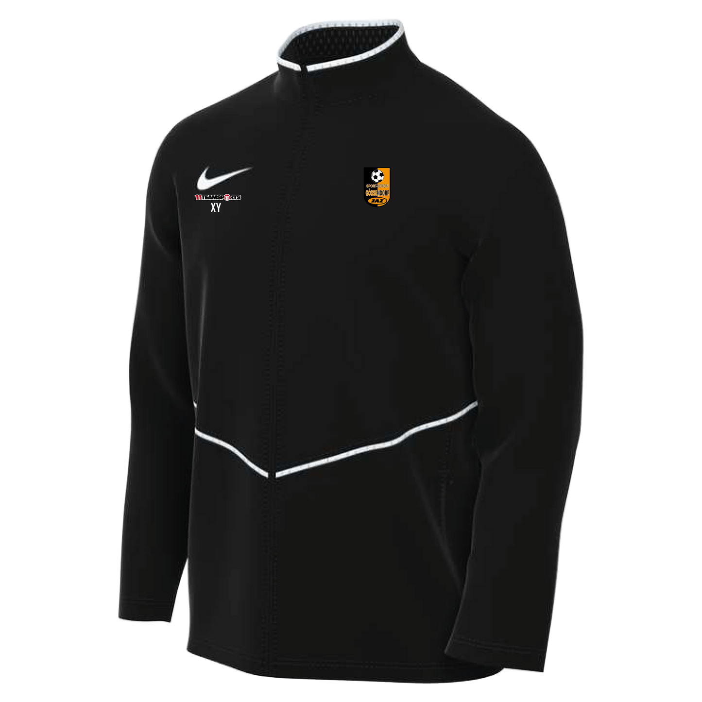 NIKE Park 26 Regenjacke Kids Schwarz SV Gössendorf