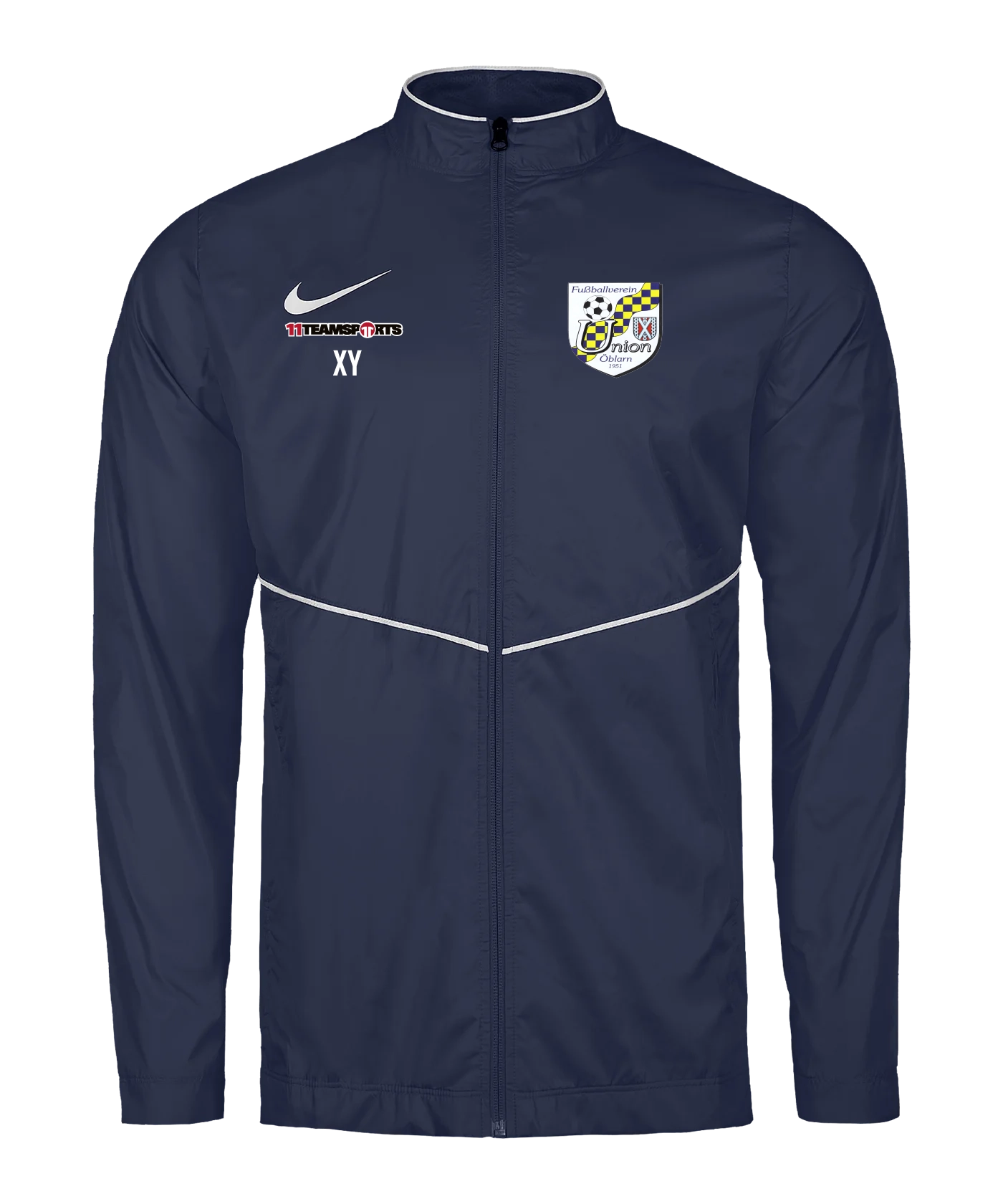 NIKE Park 26 Regenjacke Blau FSV Öblarn