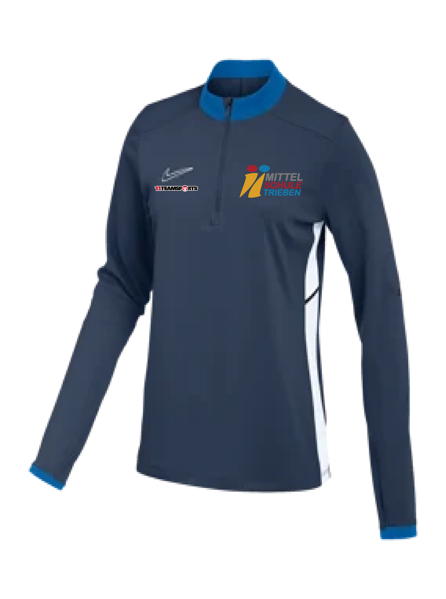 Nike Academy 25 Drill Top Sweatshirt Damen Blau MS Trieben