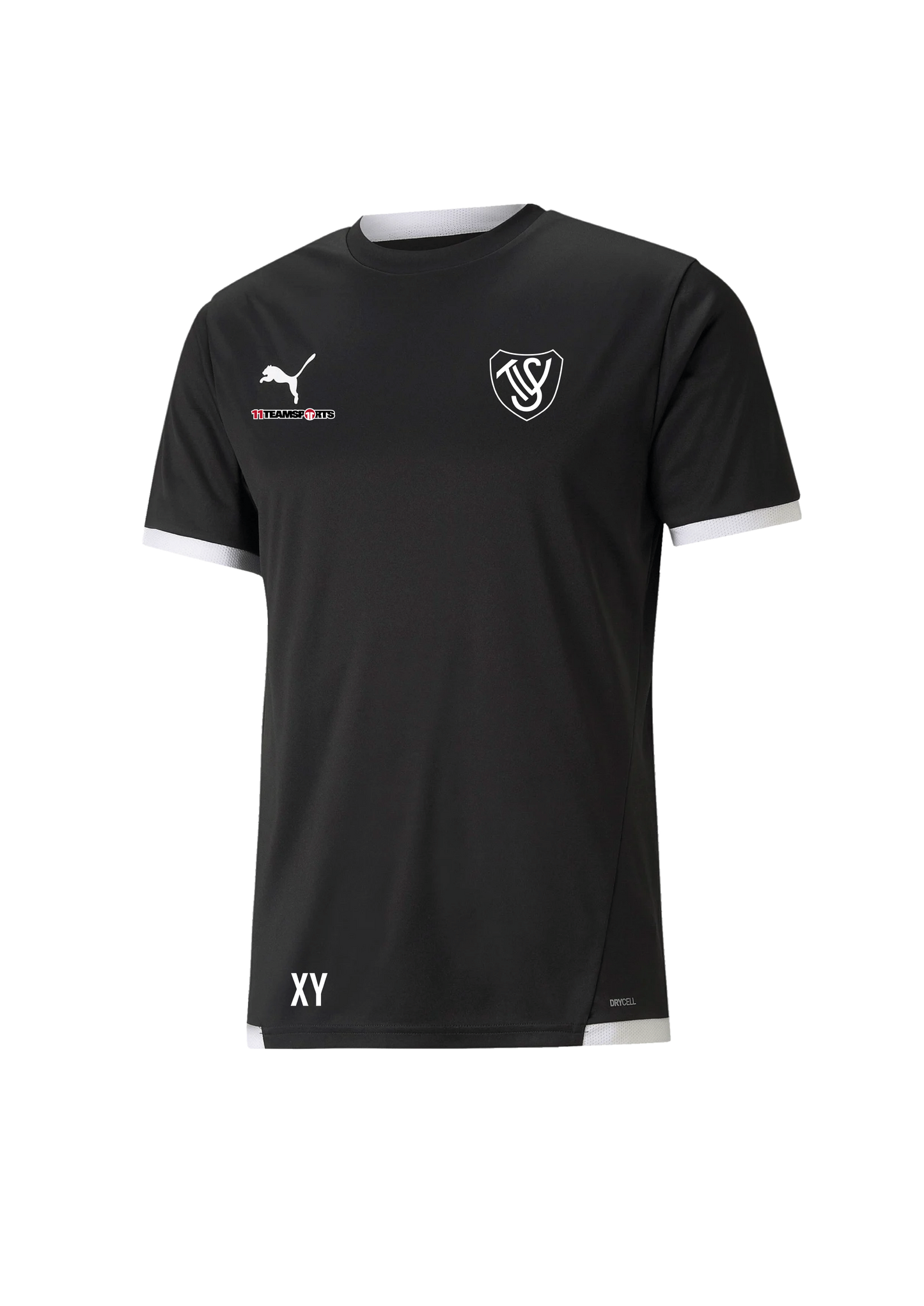 PUMA teamLIGA Trikot Schwarz Kids SV Trieben