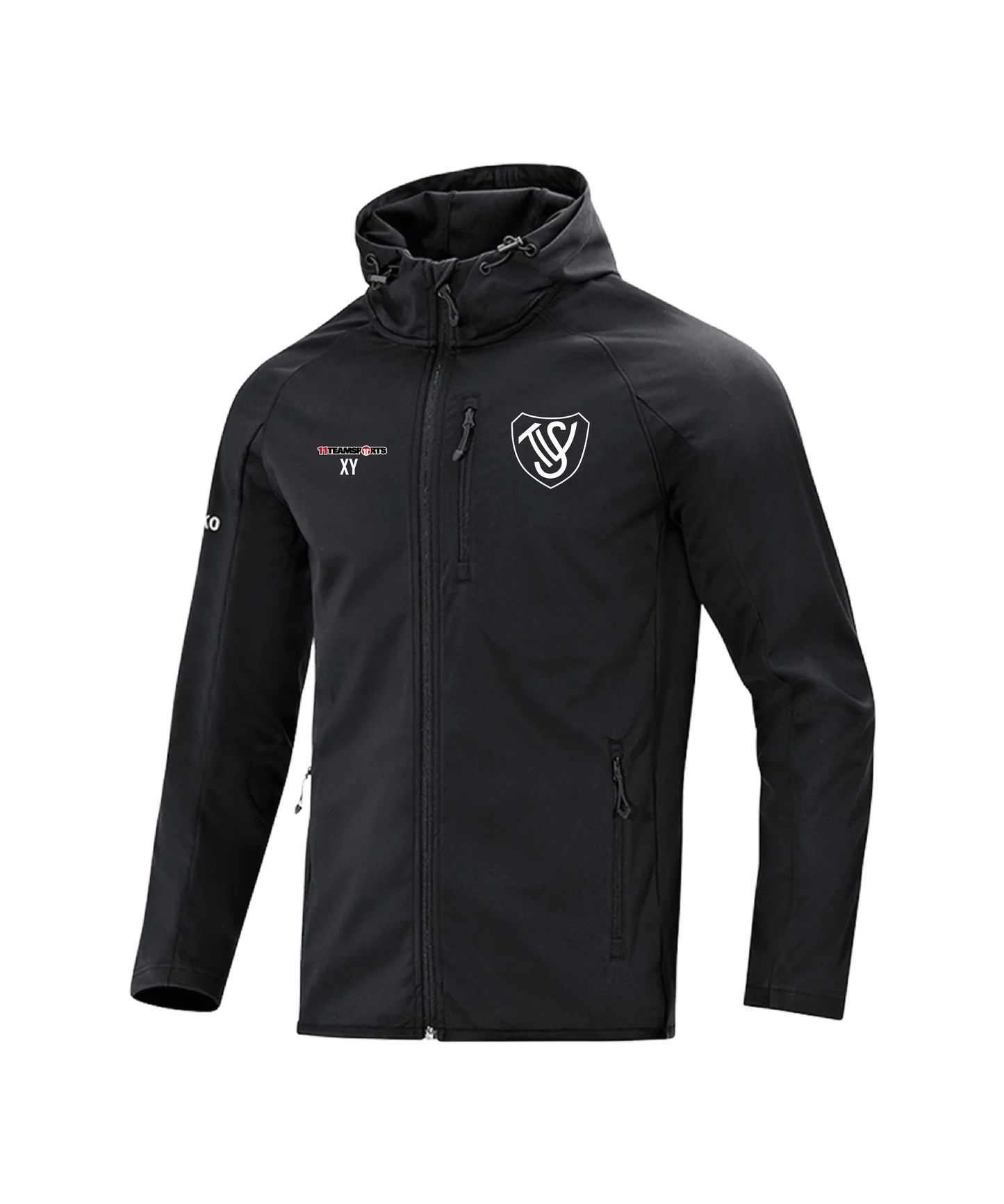 JAKO Softshelljacke Light Schwarz SV Trieben
