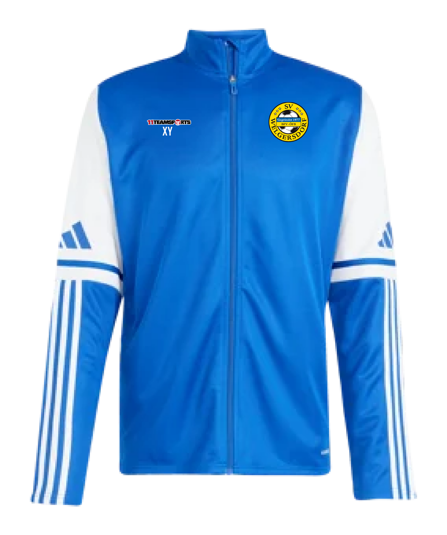 Adidas Squadra 25 Trainingsjacke Kids Blau SV Welgersdorf