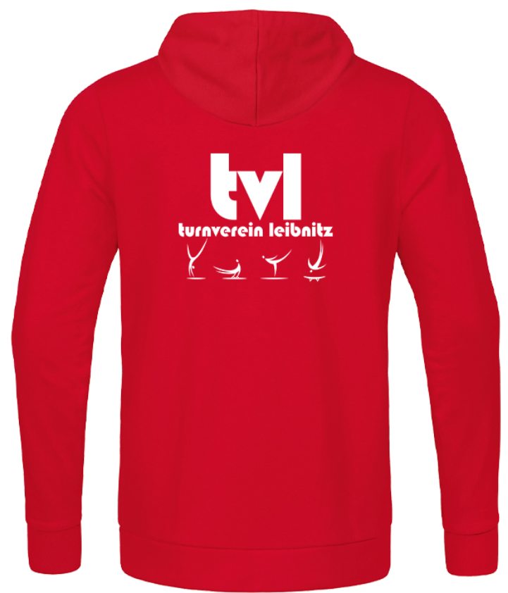 JAKO Organic Hoody Kids Rot TV Leibnitz