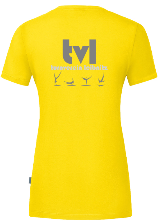 JAKO Organic T-Shirt Damen Gelb TV Leibnitz