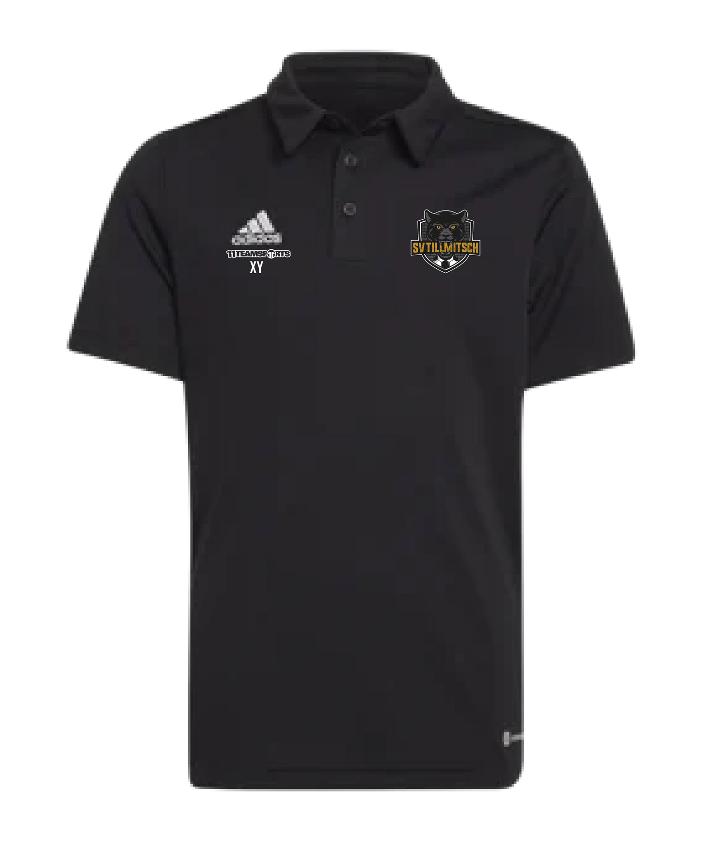Adidas Polo Schwarz SV Tillmitsch Panthers