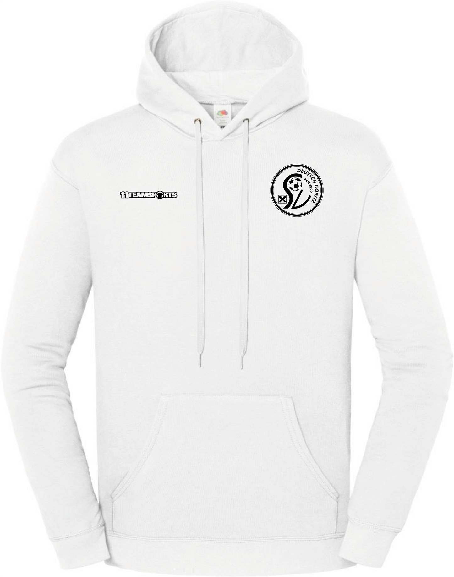 Fruit of the Loom Hoody Weiss SV Deutsch Goritz