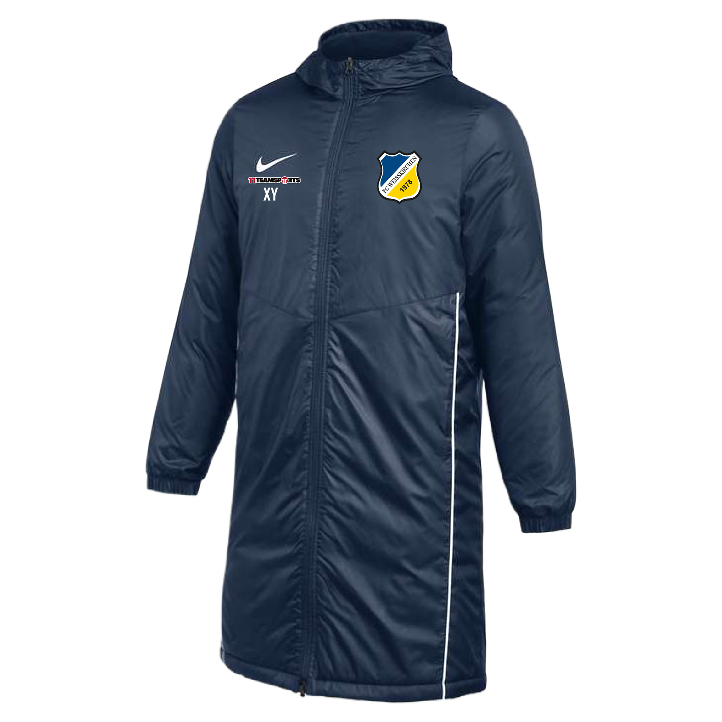Nike Park 26 Winterjacke Kids Blau FC Weißkirchen