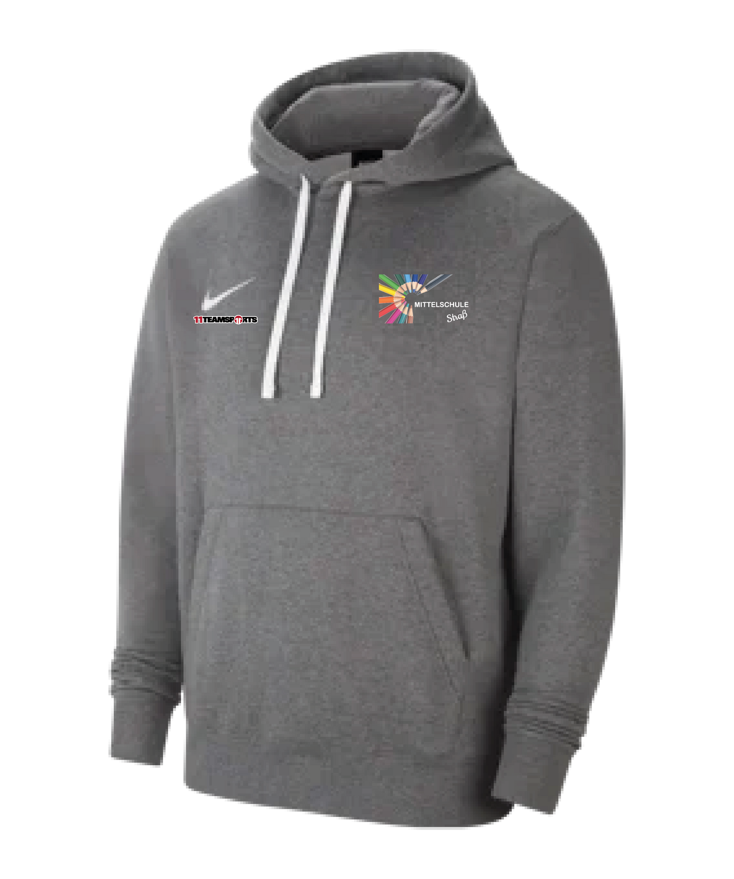 Nike Park Hoody Kids Grau Mittelschule Straß