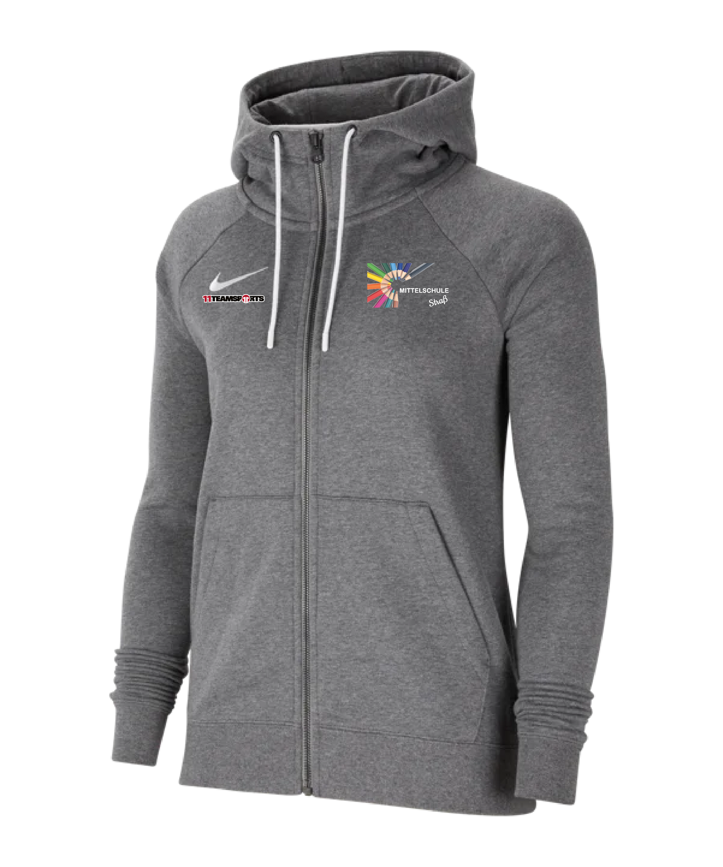 Nike Park Fleece Kapuzenjacke Graz Damen Mittelschule Straß