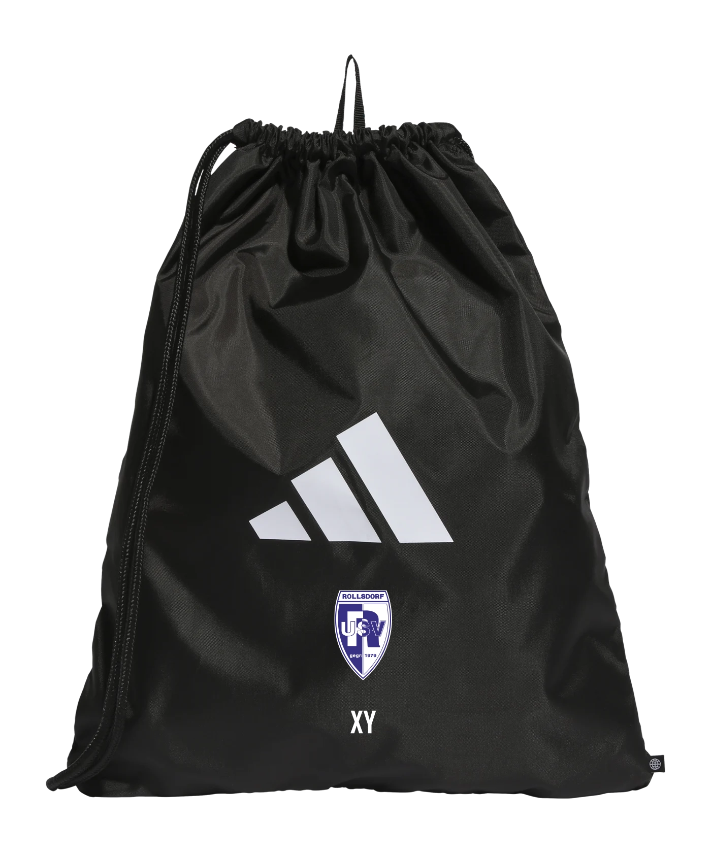 ADIDAS Tiro League Gymsack Schwarz Weiss USV Rollsdorf