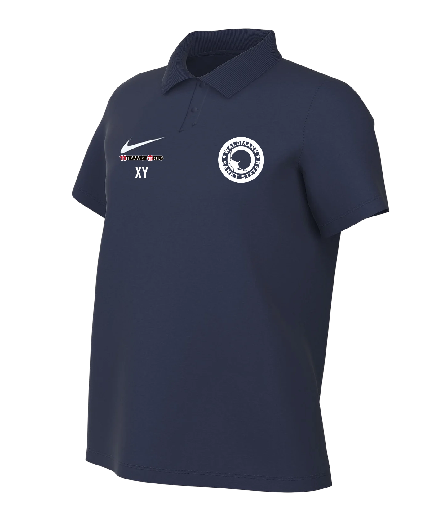 NIKE Park 26 Polo Damen Blau Union Waldmark St. Stefan