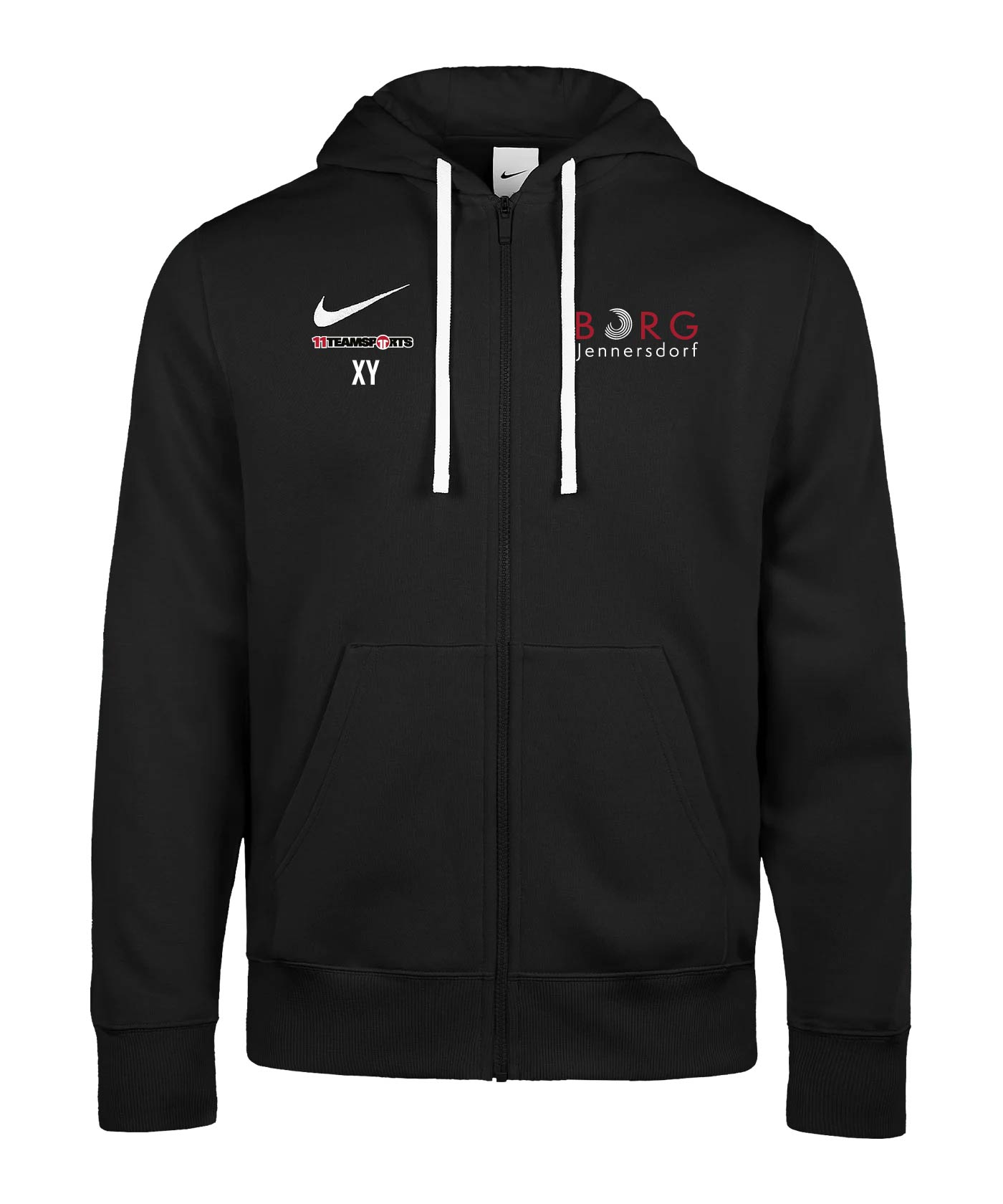 NIKE Park 26 Sweatjacke Schwarz BORG Jennersdorf