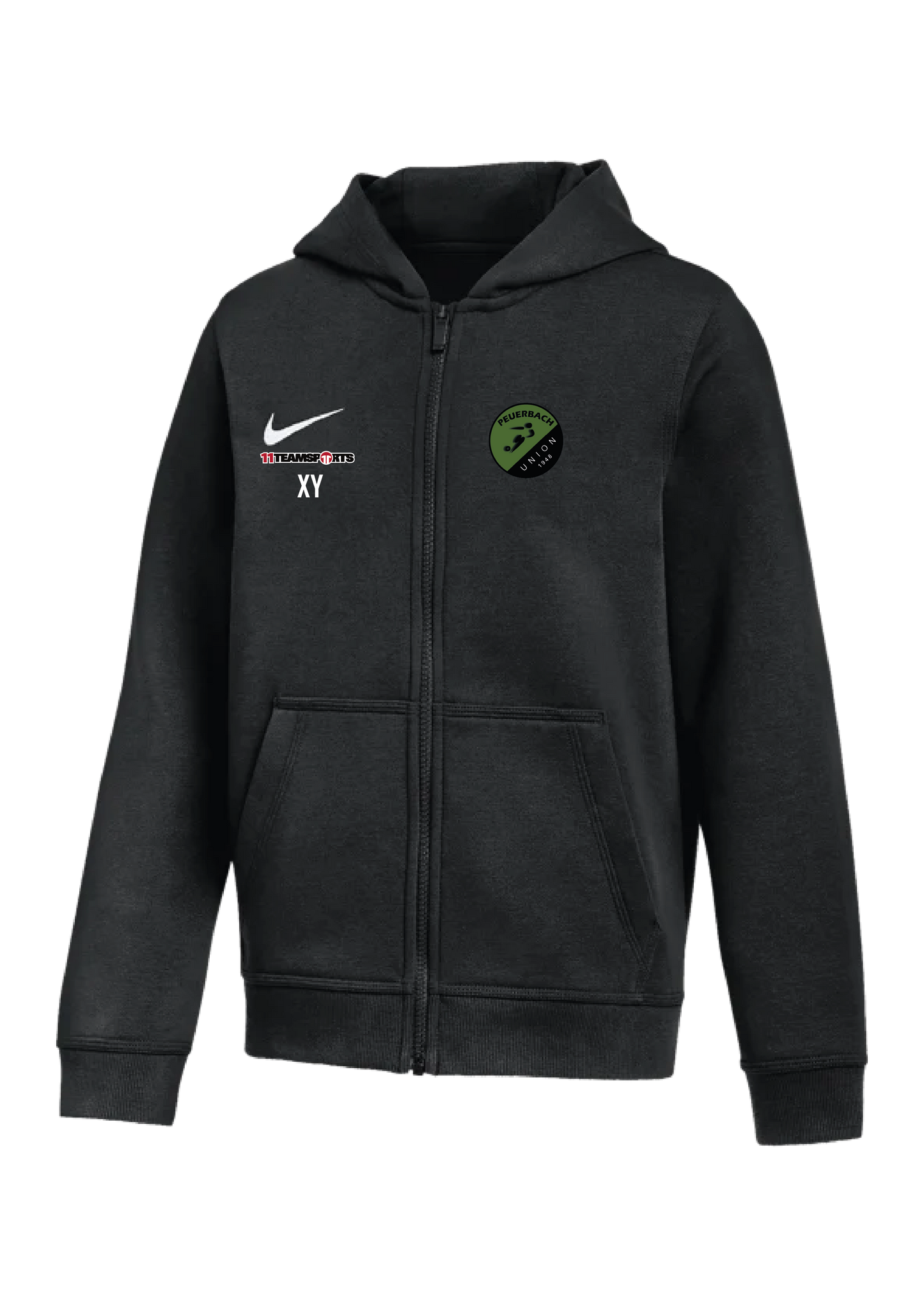 NIKE Park 26 Sweatjacke Kids Schwarz Union Peuerbach