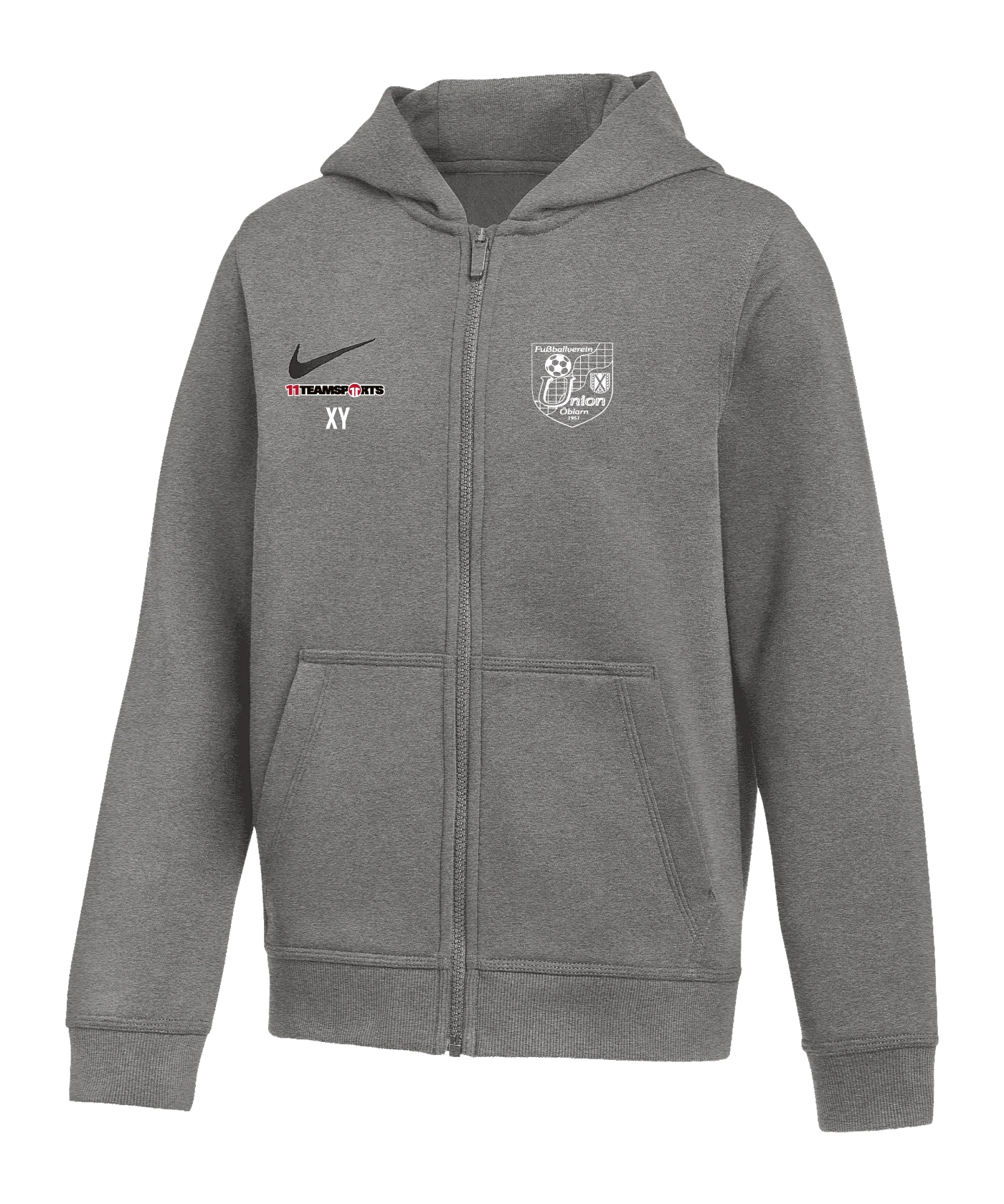 NIKE Park 26 Sweatjacke Kids Grau FSV Öblarn