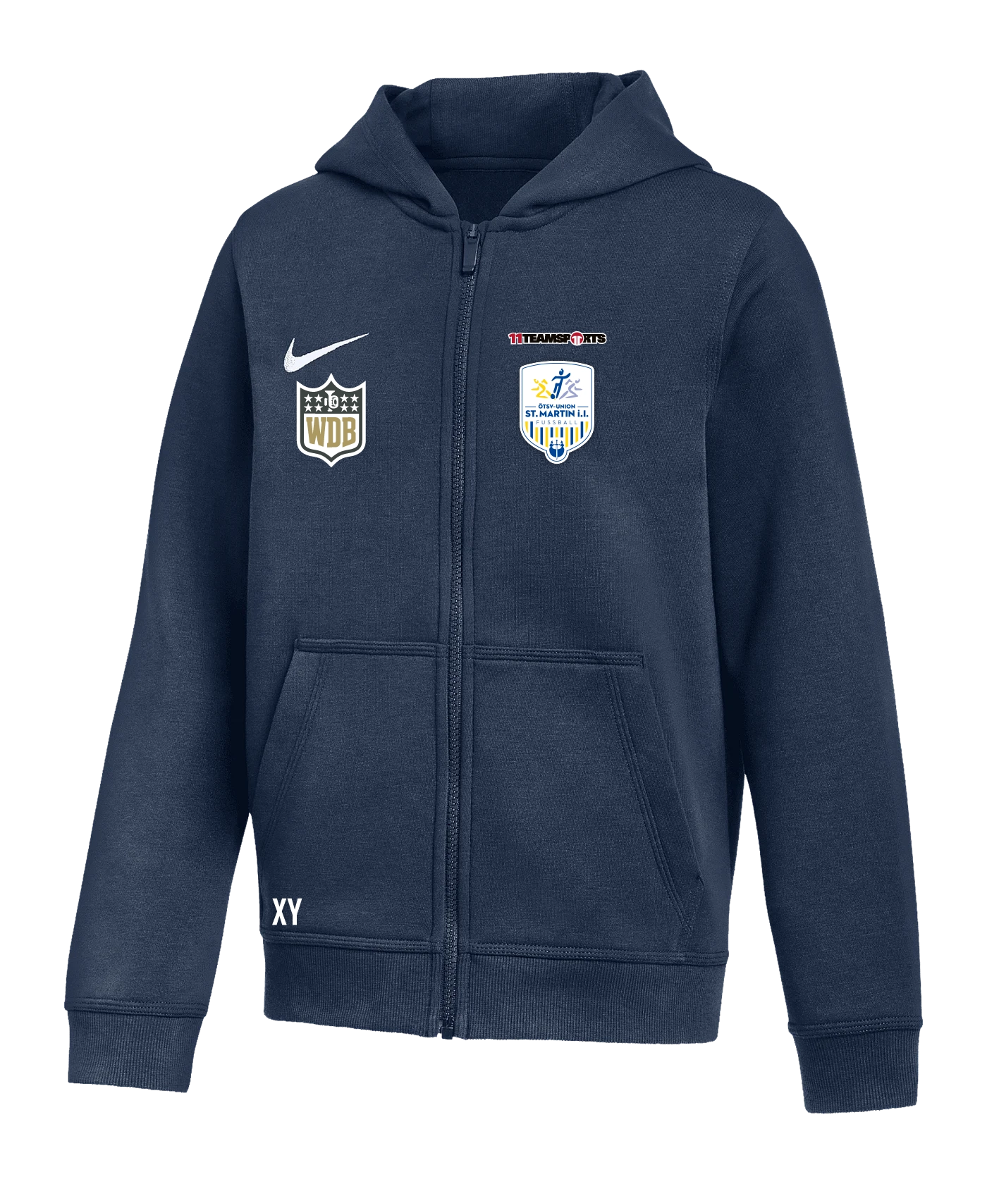 NIKE Park 26 Sweatjacke Kids Blau ÖTSV Union St. Martin