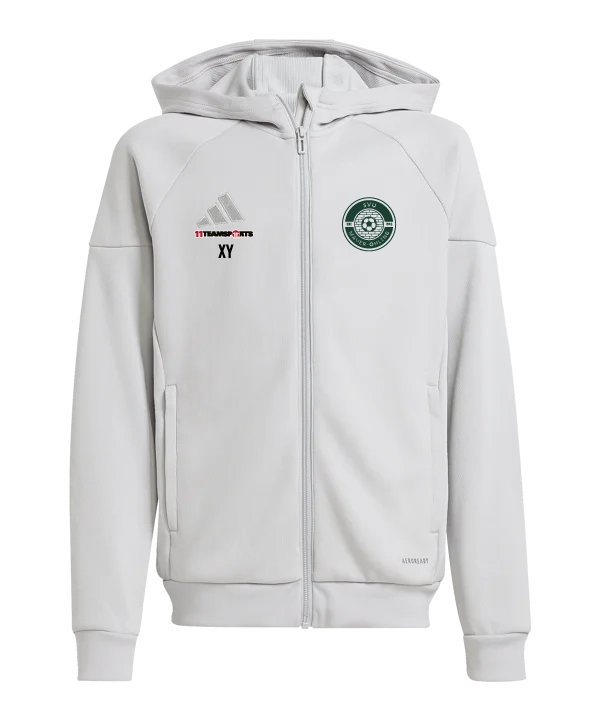 ADIDAS Tiro 25 Travel Kapuzenjacke Kids Grau SVU Mauer-Öhling