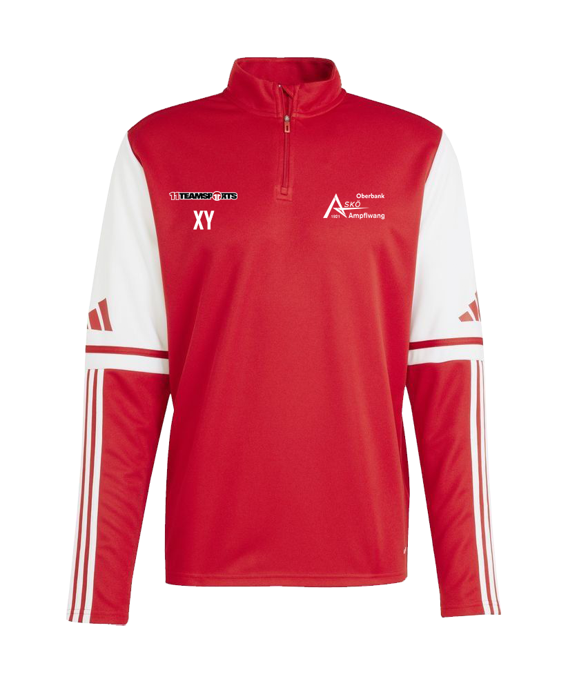 adidas Squadra 25 HalfZip Sweatshirt Rot ASKÖ Ampflwang