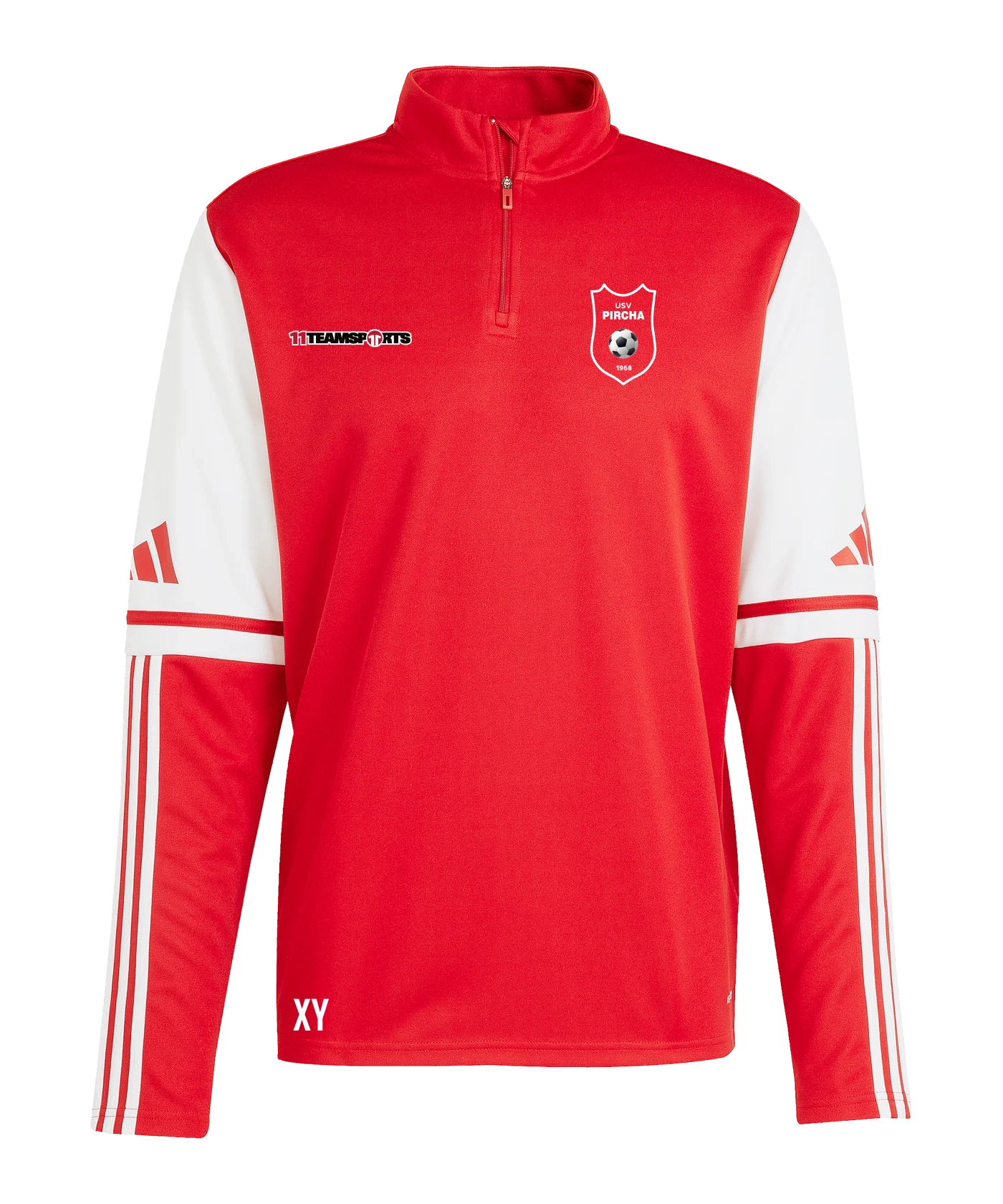 ADIDAS Squadra 25 HalfZip Sweatshirt Rot USV Pircha