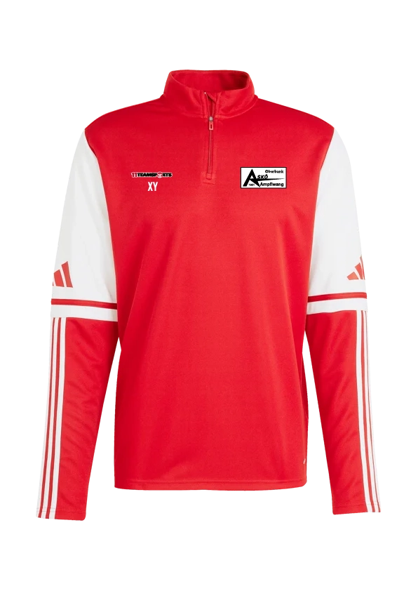 adidas Squadra 25 HalfZip Sweatshirt Rot ASKÖ Ampflwang